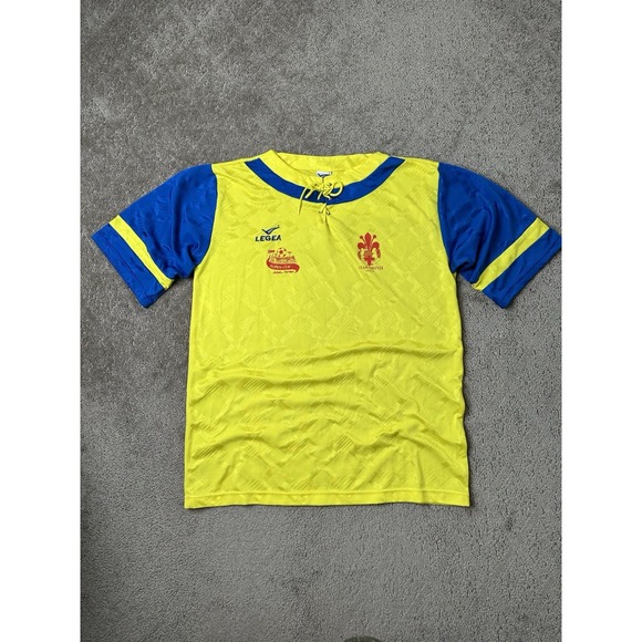 Maillot De Foot Legea – Lillestrom SK (Norvège) – Homme – Taille S – Occasion Très Bon état